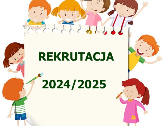 Rekruracja do przedszkoli 2024/2025